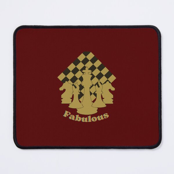 Item preview, Fabulous chess board for macular degeneration dark background designed and sold by Narcisa22.