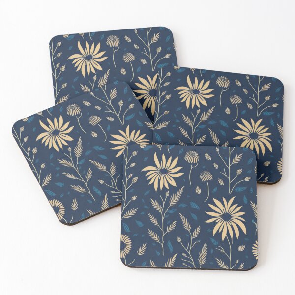 Item preview, Flower Pattern with Faded Colors designed and sold by Alahchin Art.