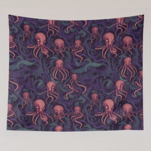 Item preview, Octopus from the Stars designed and sold by FlameOwlDesign.