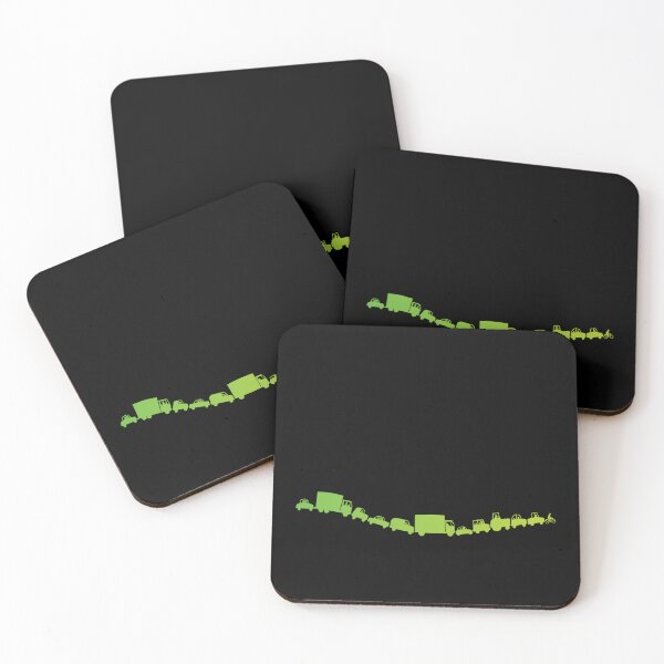 Item preview, Traffic Jam Green designed and sold by QuirkyTales.
