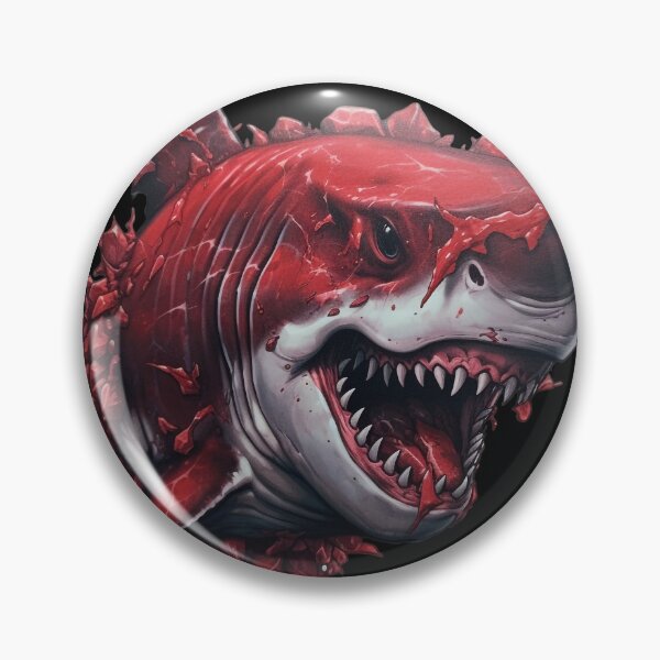 Item preview, Killing Machine - Mythical Red Shark & Blood designed and sold by NapNapSleeper.