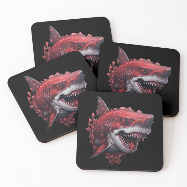 Item preview, Killing Machine - Mythical Red Shark & Blood designed and sold by NapNapSleeper.