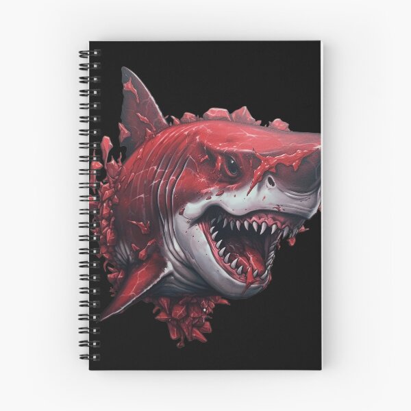Item preview, Killing Machine - Mythical Red Shark & Blood designed and sold by NapNapSleeper.