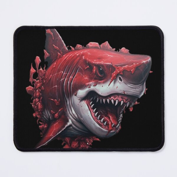 Item preview, Killing Machine - Mythical Red Shark & Blood designed and sold by NapNapSleeper.