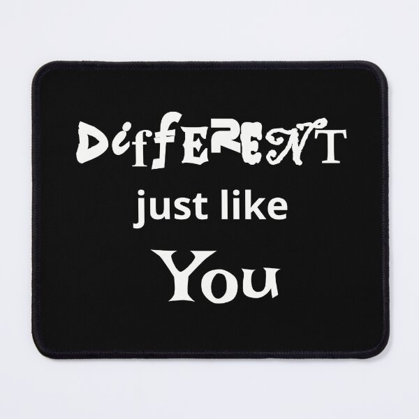 Item preview, Different just like you (dark background) designed and sold by Jeeb-Arts.