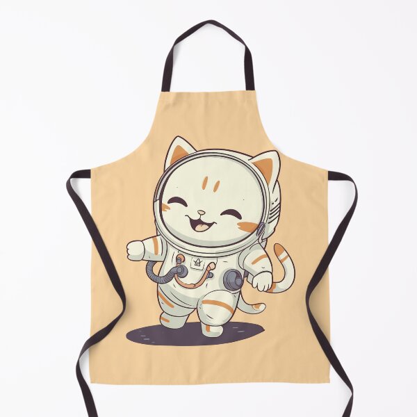 Item preview, Happy Astronaut Kitty designed and sold by purrestrial-co.
