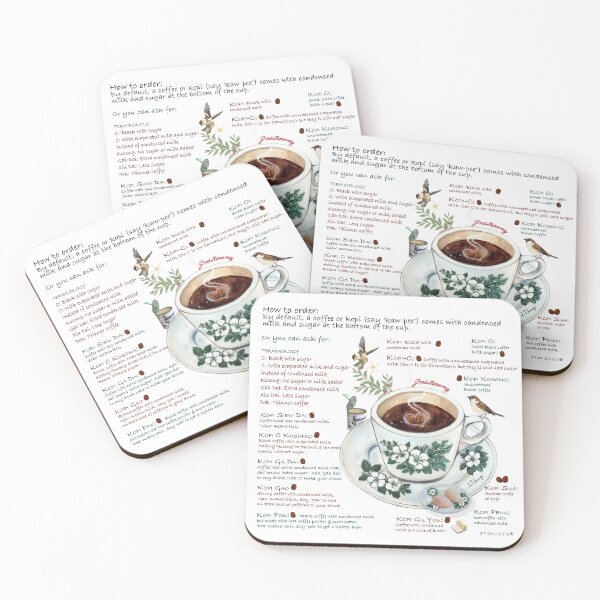 Item preview, How to order Kopi like a Pro in Singapore designed and sold by GlimpsesOfEden.
