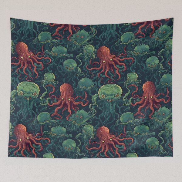Item preview, Squids and Jellyfish from Outer Space designed and sold by FlameOwlDesign.