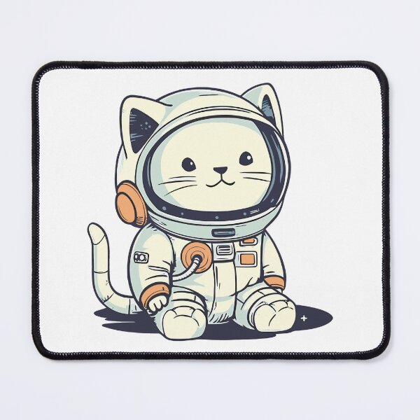 Item preview, Astronaut Kitty designed and sold by purrestrial-co.