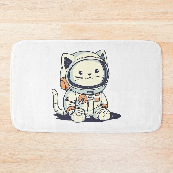 Item preview, Astronaut Kitty designed and sold by purrestrial-co.