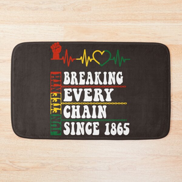 Item preview, Juneteenth Breaking Every Chain Since 1865 African American groovy designed and sold by desimino.
