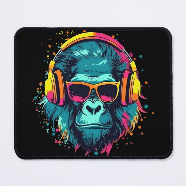 Item preview, Retro Gorilla Coachella Festival California - USA designed and sold by Pixelboys.