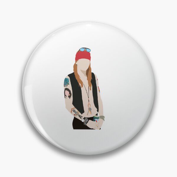 Item preview, Axl Rose of Guns N Roses   designed and sold by FSVintageStore.
