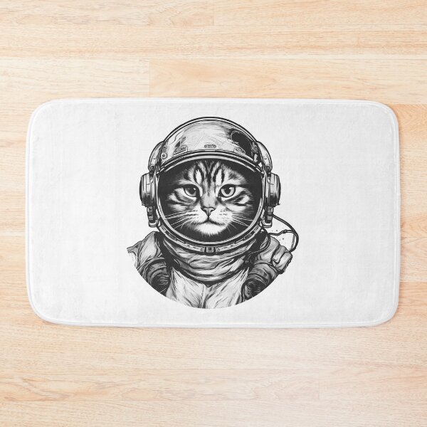 Item preview, Astronaut Cat designed and sold by purrestrial-co.