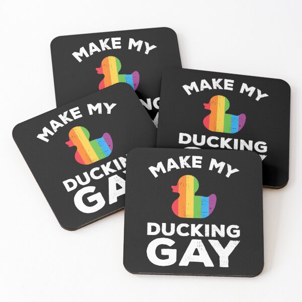 Item preview, Make My Ducking Gay Funny LGBT Gay Pride Vintage designed and sold by Designer-Girl.