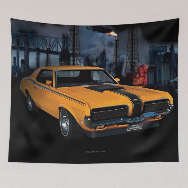 Item preview, Mercury Cougar 1960's American Muscle Car designed and sold by Billers Art.