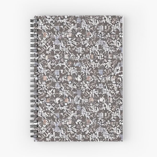 Aperçu de l'œuvre Retro Tile Pattern tons argent et blanc créée et vendue par RetroTile.