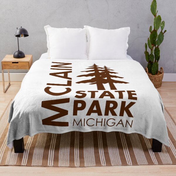 Item preview, McLain State Park Michigan Pines designed and sold by bivenart.