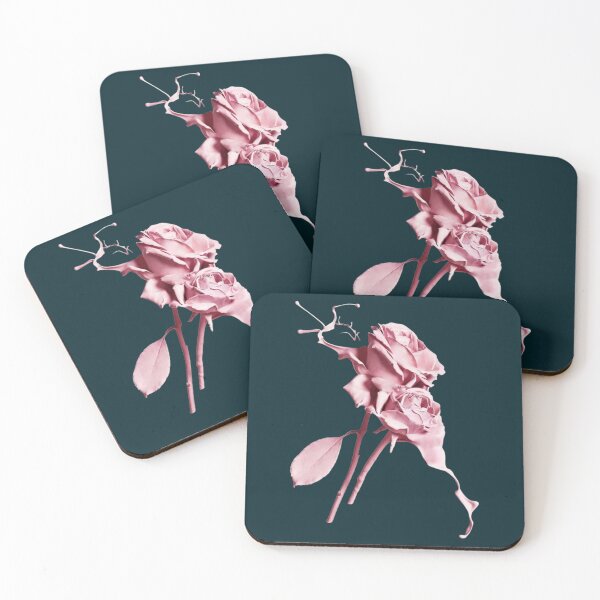 Item preview, Pink Metal Rose Design designed and sold by FSVintageStore.