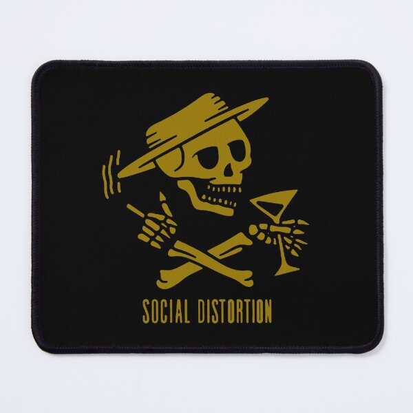 Item preview, gold social distortion designed and sold by FSVintageStore.