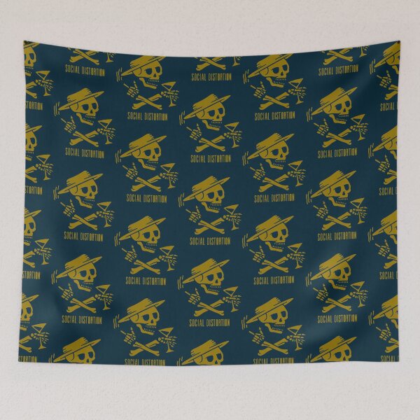 Item preview, gold social distortion   designed and sold by FSVintageStore.