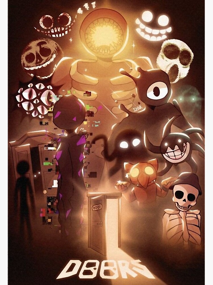 Roblox Door Poster by FLYSKYY