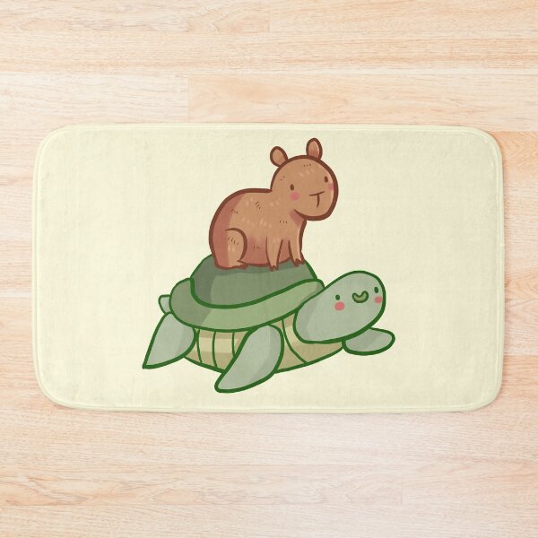 Item preview, Turtle and capybara stack  designed and sold by Mayarart.
