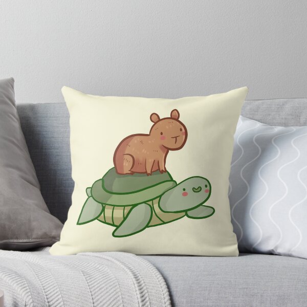Item preview, Turtle and capybara stack  designed and sold by Mayarart.