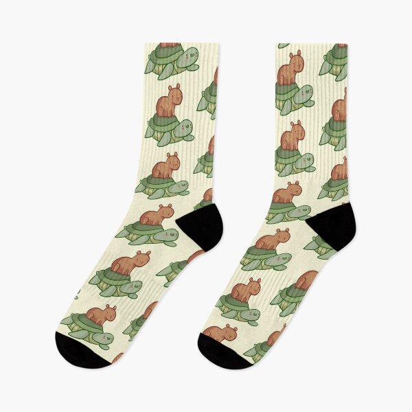 Item preview, Turtle and capybara stack  designed and sold by Mayarart.