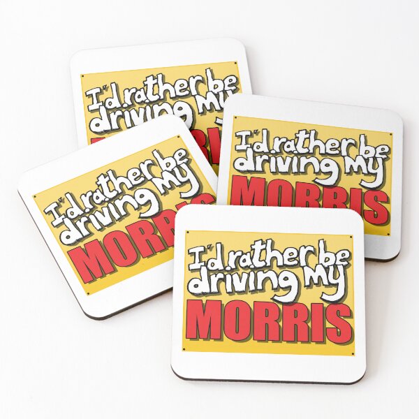 Item preview, I'D RATHER BE DRIVING MY MORRIS designed and sold by OldClassicCar.
