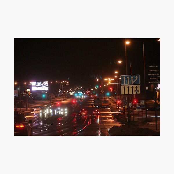 My Home Way (my city) Photographic Print