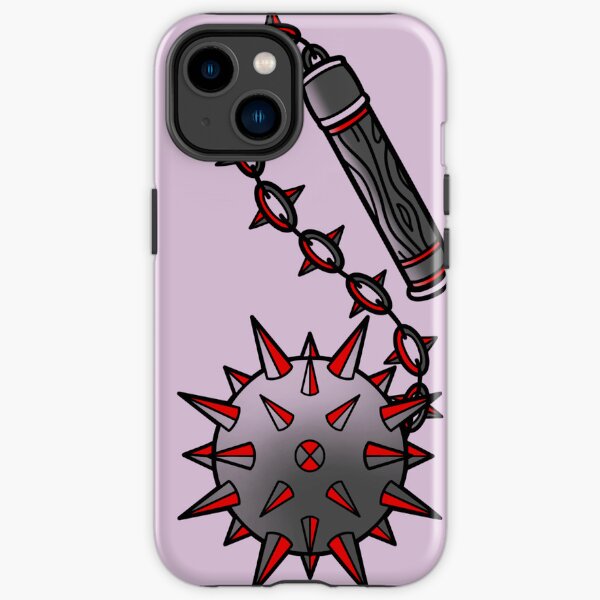 Red and Black Morning Star iPhone Tough Case