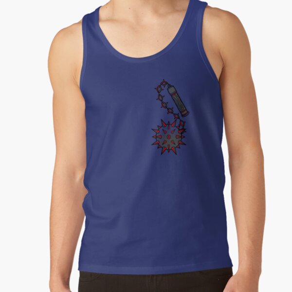 Red and Black Morning Star Tank Top
