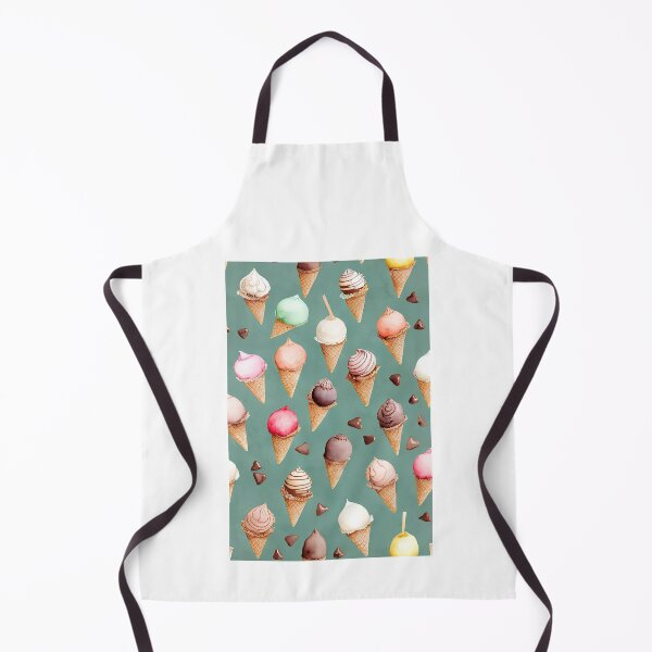 Item preview, trendy bunch of ice cream and chocolate pattern designed and sold by glanced2677.