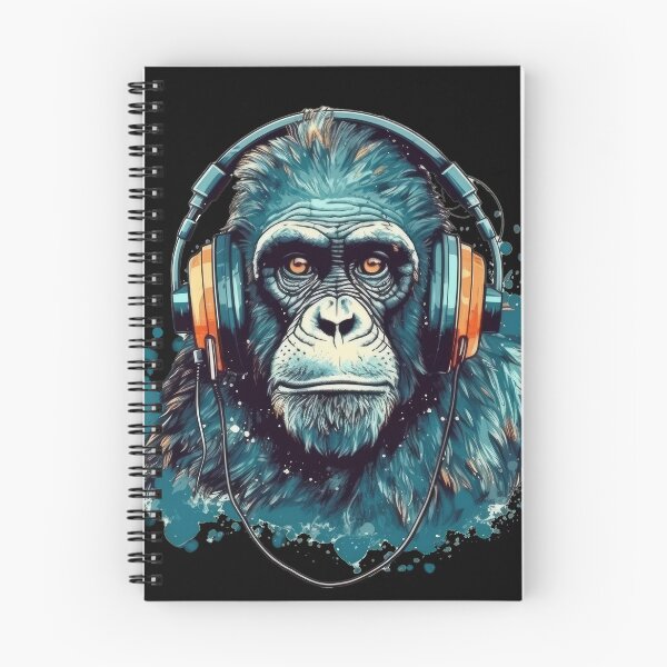 Item preview, Ben - The Monkey partying at Burning Man designed and sold by Pixelboys.