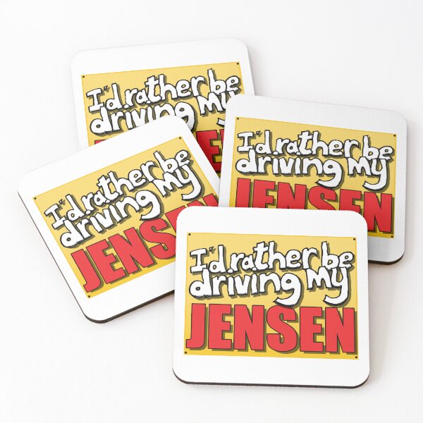 Item preview, I'D RATHER BE DRIVING MY JENSEN designed and sold by OldClassicCar.