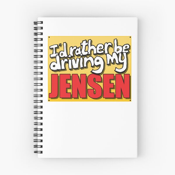 Item preview, I'D RATHER BE DRIVING MY JENSEN designed and sold by OldClassicCar.