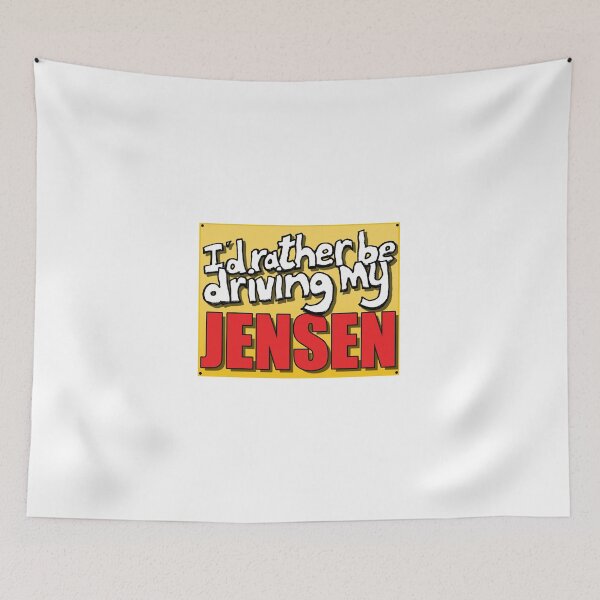 Item preview, I'D RATHER BE DRIVING MY JENSEN designed and sold by OldClassicCar.