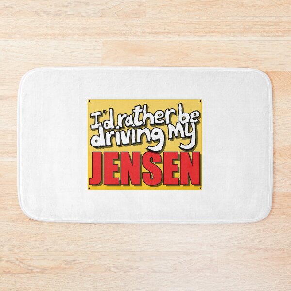 Item preview, I'D RATHER BE DRIVING MY JENSEN designed and sold by OldClassicCar.