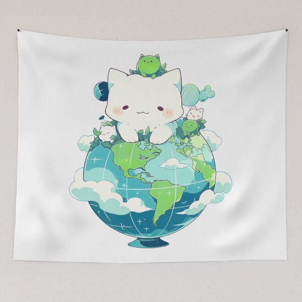 Item preview, Kawaii Eco Warrior | Japanese Anime Style designed and sold by mtperspective.
