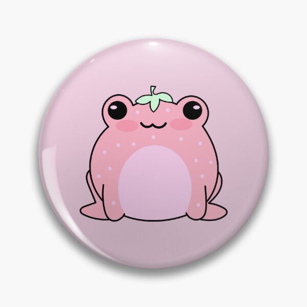 Item preview, Kawaii Strawberry Frog designed and sold by SunMoonMilk.