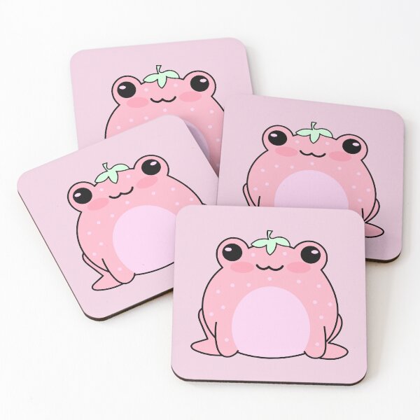 Item preview, Kawaii Strawberry Frog designed and sold by SunMoonMilk.