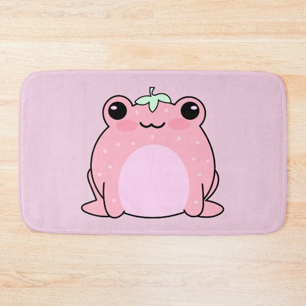 Item preview, Kawaii Strawberry Frog designed and sold by SunMoonMilk.