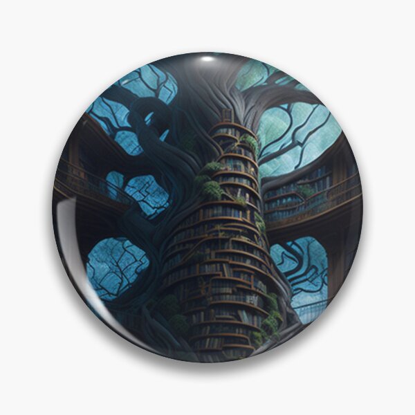 Item preview, Immerse Yourself in the Library of the World Tree designed and sold by Grim000.