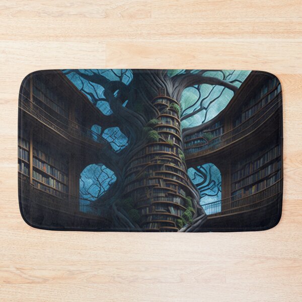 Item preview, Immerse Yourself in the Library of the World Tree designed and sold by Grim000.