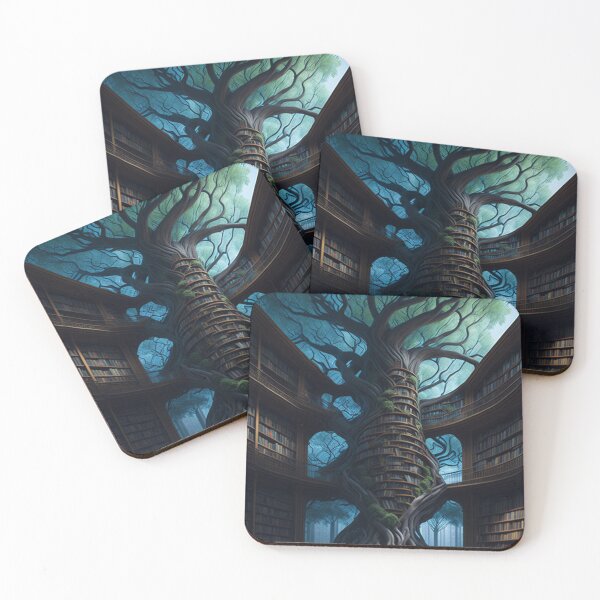 Item preview, Immerse Yourself in the Library of the World Tree designed and sold by Grim000.