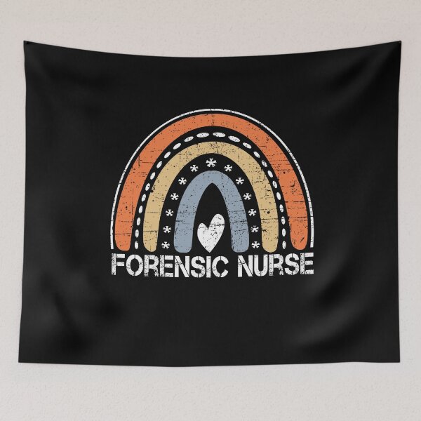 Item preview, Funny Job Title Worker Retro Vintage Forensic Nurse designed and sold by issambak.