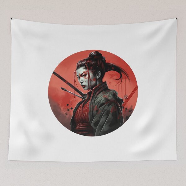 Item preview, Samurai warrior Girl - Strong Woman edition designed and sold by Istarfal.