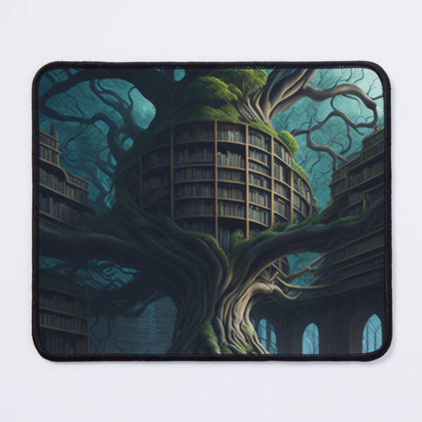 Item preview, Discover Ancient Wisdom in the Library of the World Tree designed and sold by Grim000.