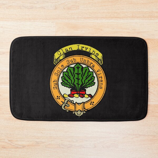 Item preview, Irvine Clan Scottish Surname crest designed and sold by BagTown Clans.